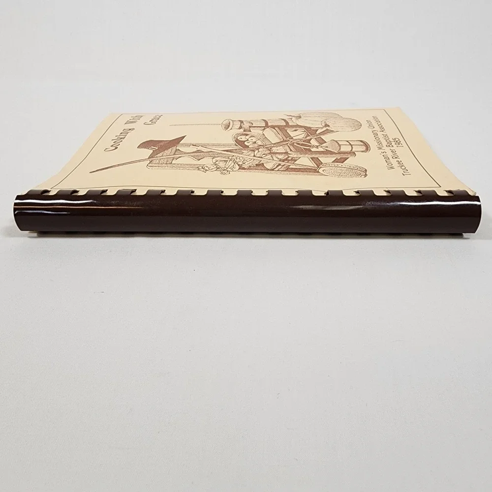 VINTAGE 1985‎ Truckee River Baptist Association NV Cookbook Cooking with Grace